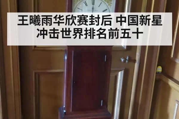 王曦雨华欣赛封后 中国新星冲击世界排名前五十